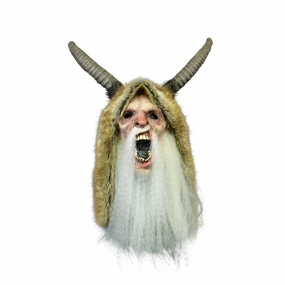 MICHAEL DOUGHERTY'S KRAMPUS - KRAMPUS HALLOWEEN MASK Eerie Displays Mysterious Designs