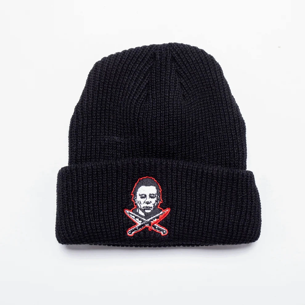 Michael Myers Knives Beanie Whimsical designs