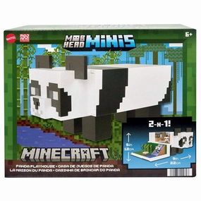 Minecraft Mini Hobhead Panda Playset Sandbox Mode Upgrade Path