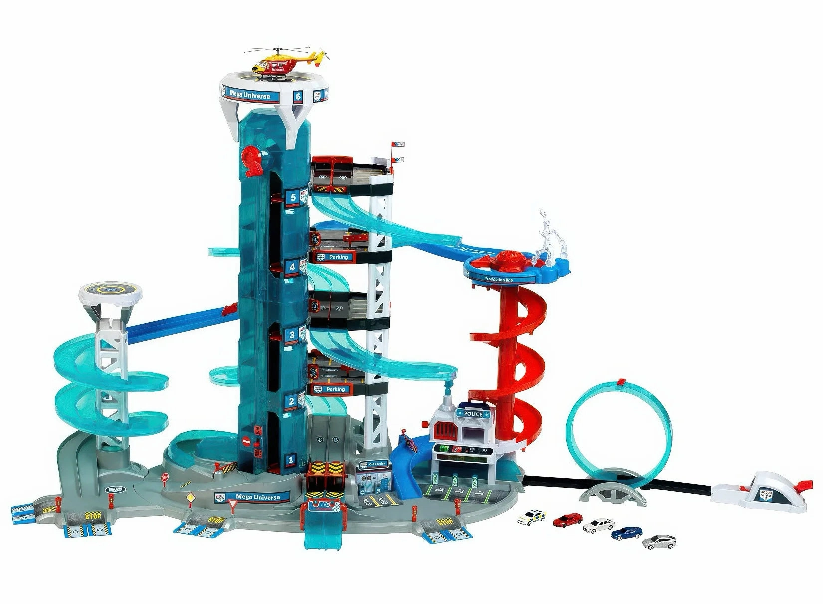 Theo Klein 2820 Bosch Car Service - MEGA Universe Garage Quintessential Interactive Entertainment