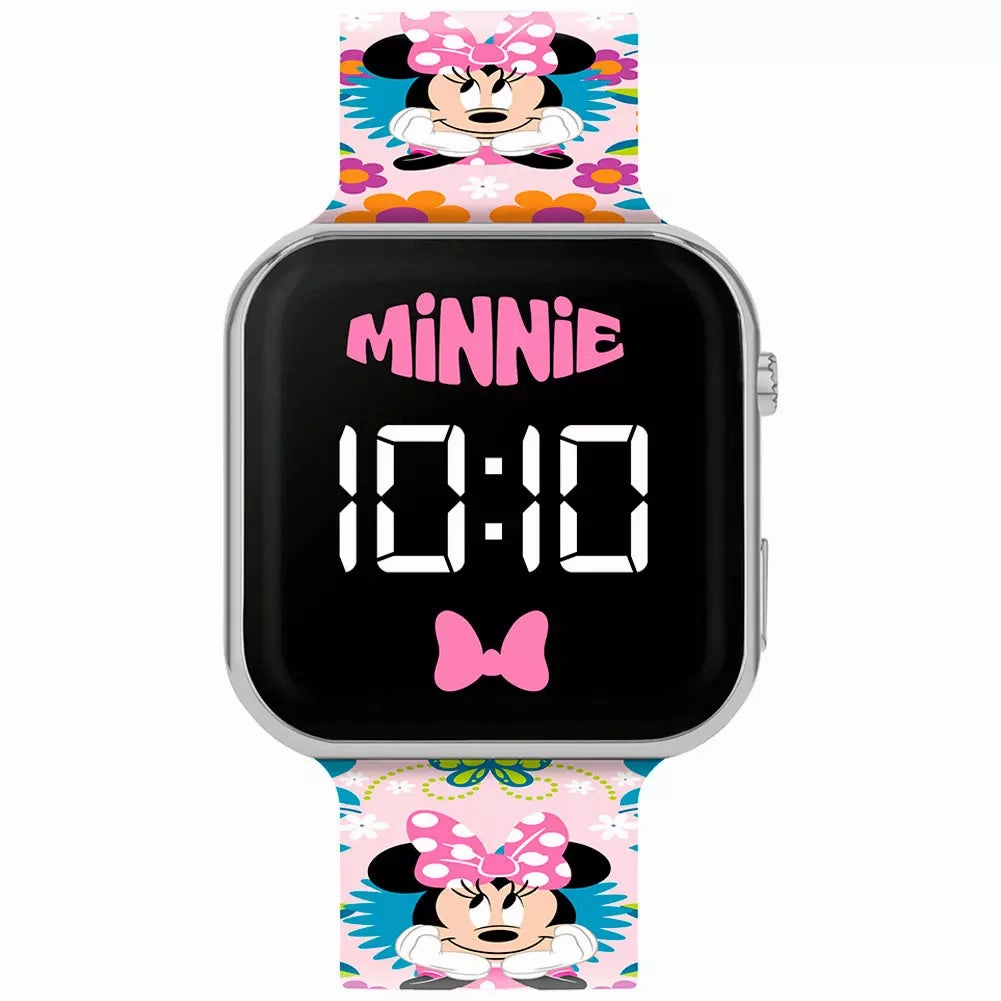 Simulated Gambling Divine Intervention Minnie Mouse Kids LED Watch