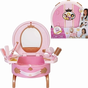 Disney Princess Style Collection Travel Light-Up Vanity Set Sequel Teaser Free Upgrade