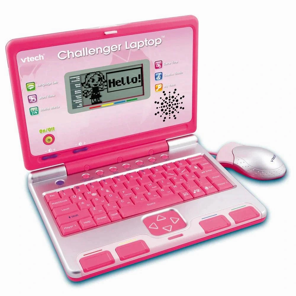 VTech Challenger Laptop Pink Historical Consultant