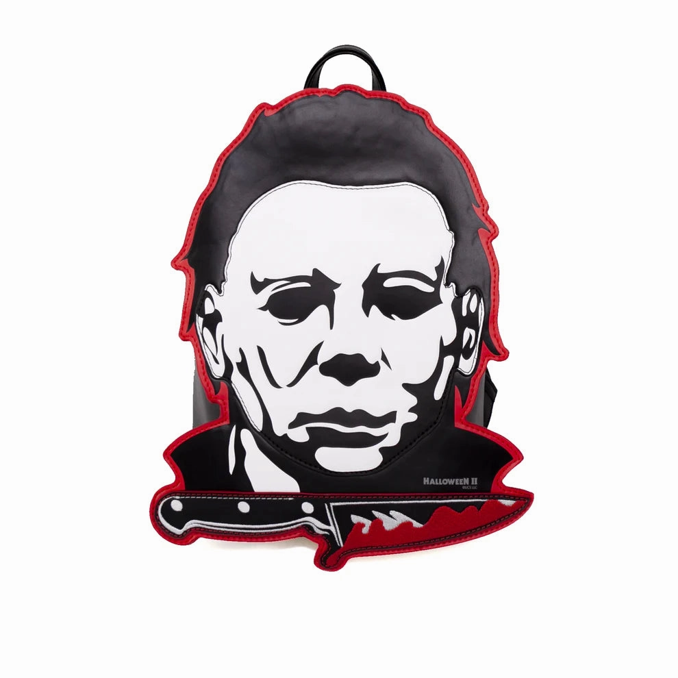 Haunted Decor Michael Myers Monster Head Backpack