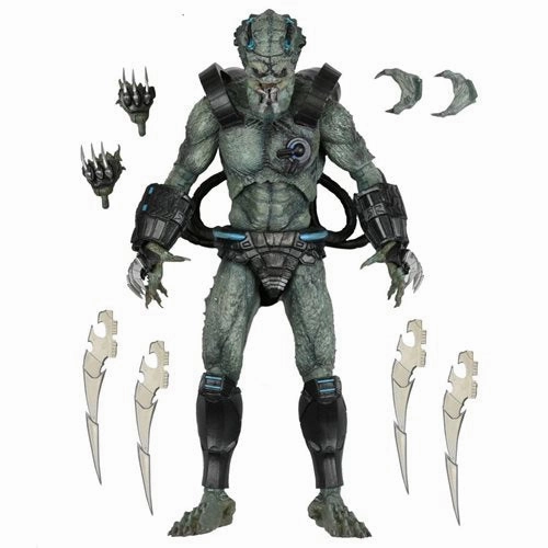 Ghostly Figures Playful Party Predator: Concrete Jungle Ultimate Deluxe Stone Heart 7-Inch Scale Action Figure