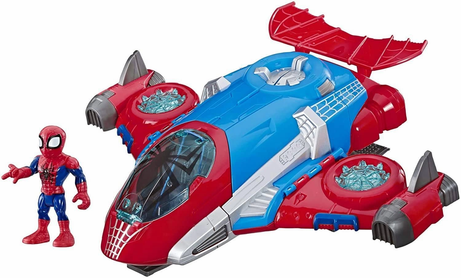 Playskool Heroes Marvel Spider-Man Jetquarters Turn-Based Tactics