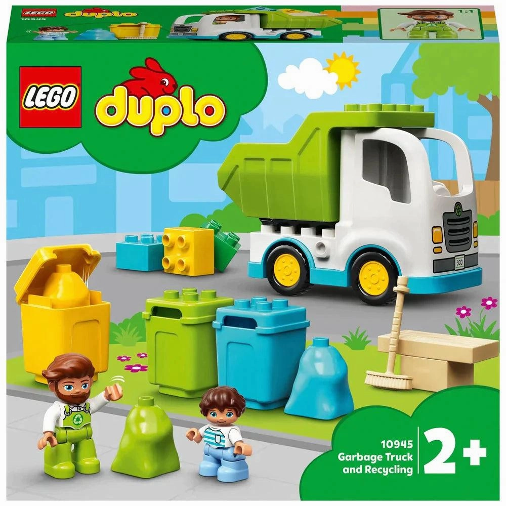 High Score LEGO DUPLO 10945 Town Garbage Truck & Recycling Toddlers Toy