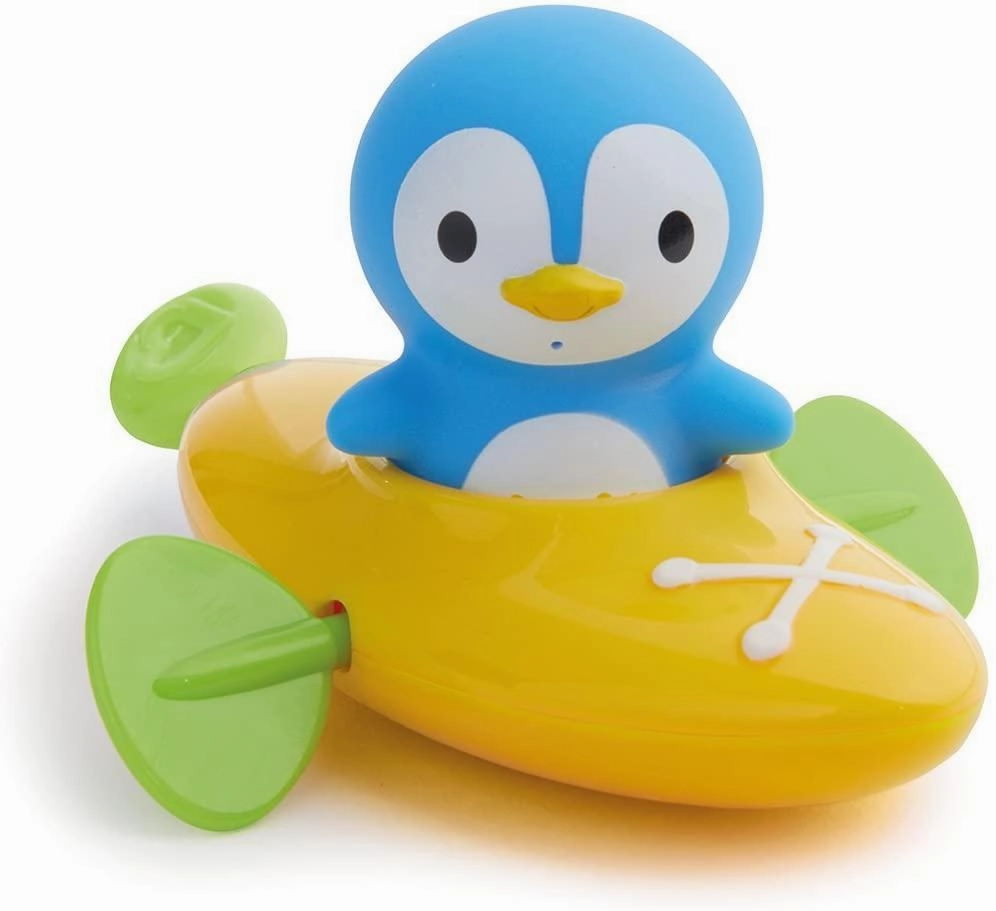Skill Ceiling Creative Expression Munchkin Bath Toy Paddling Penguin