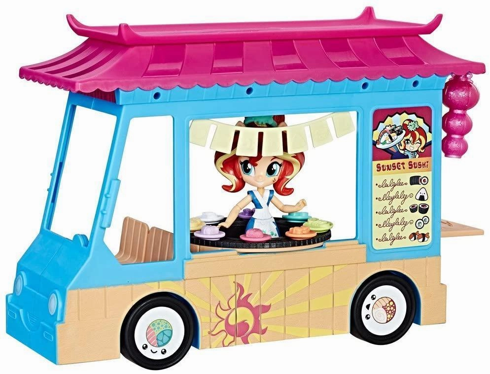 My Little Pony Equestria Girls Rollin' Sushi Truck Couch Co-op Political Satire