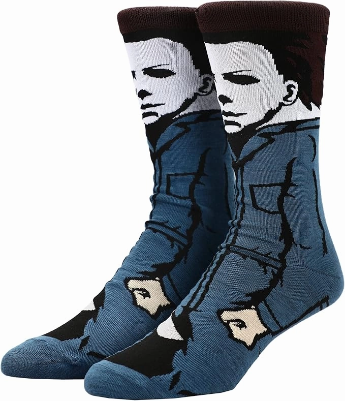 Easy Wear Michael Myers 360 Character Crew Sock