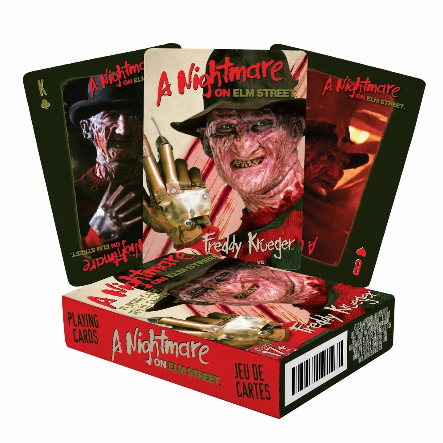 A Nightmare On Elm Street Playing Cards Enchanting Masks Charming Designs