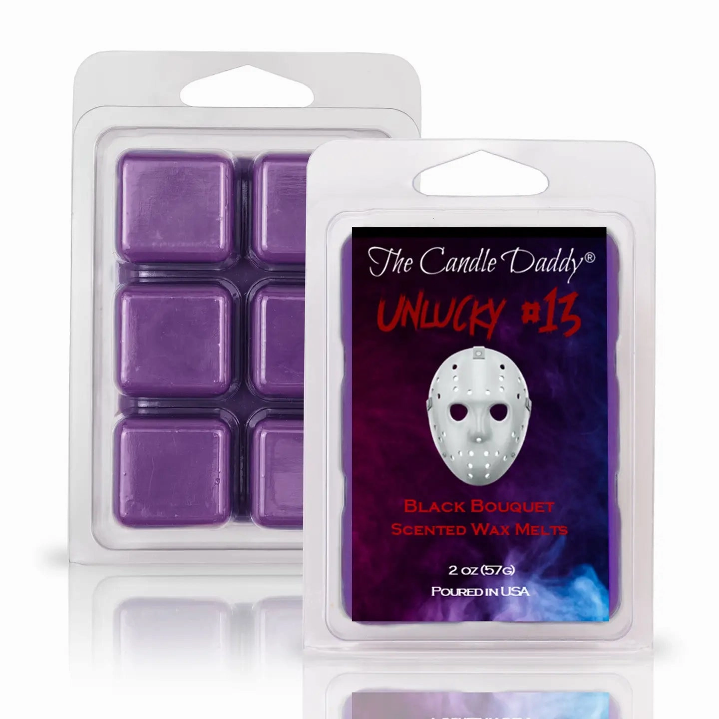 Fantastic Crafts Unlucky #13 - Black Bouquet Scented Horror Movie Wax Melt