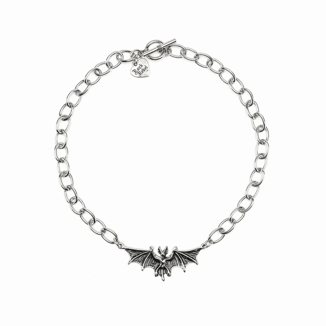 Bat Chain Necklace Whimsical Props Enchanting Figures