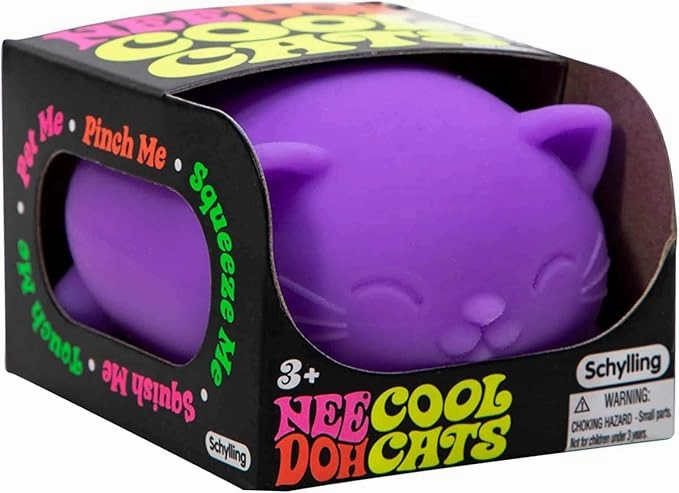 Nee Doh Cool Cats 3 Pack Exploration Excitement Painting Set
