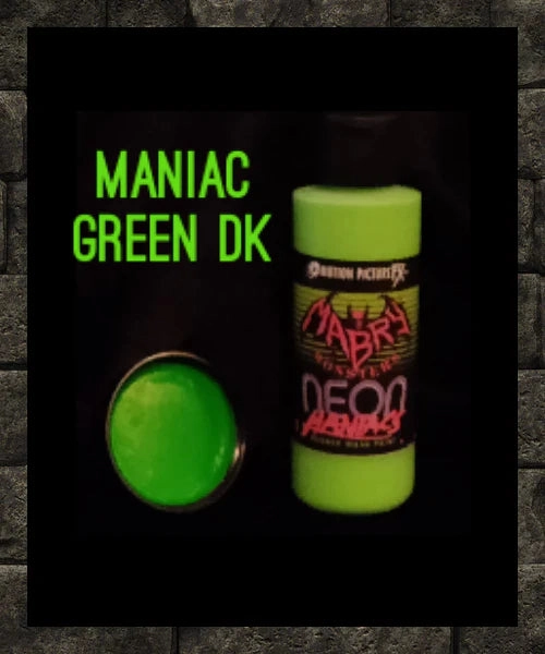 Neon Maniacs Rubber Mask Paint - 2 oz. Wicked Crafts Mysterious Decorations