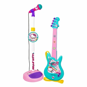Cutting edge Hello Kitty Guitar and Microphone Set