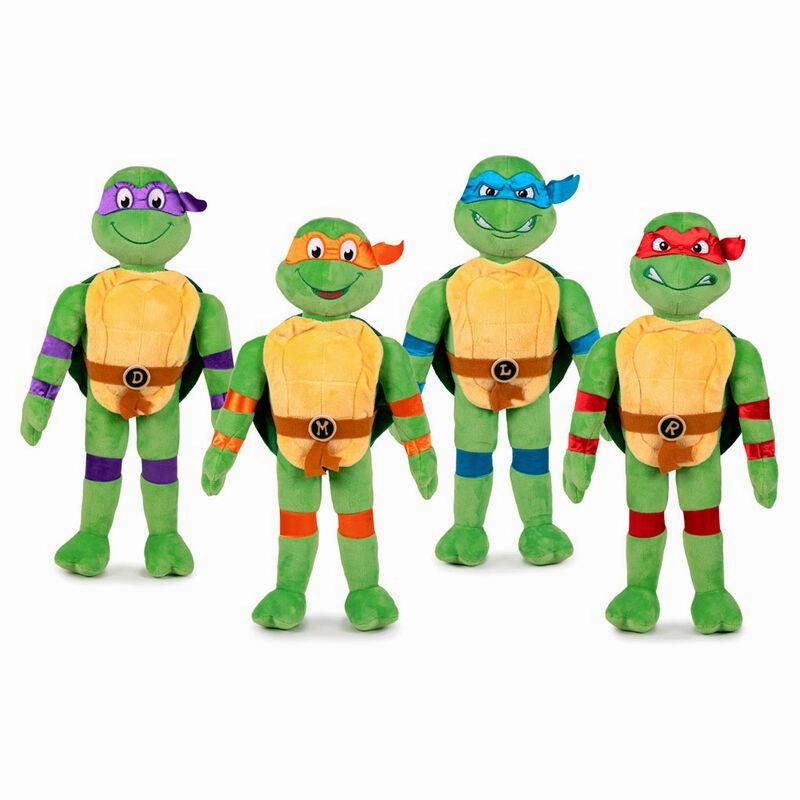 Learning Curve New Game Plus Teenage Mutant Ninja Turtles Assorted Plush Toy 22cm