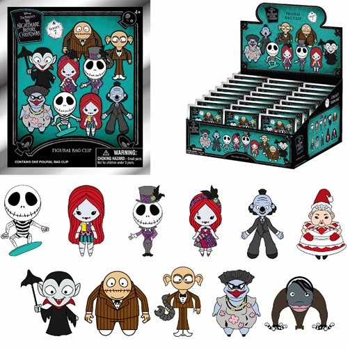 Wicked Supplies Nightmare Before Christmas 3D Foam Bag Clip Series 7