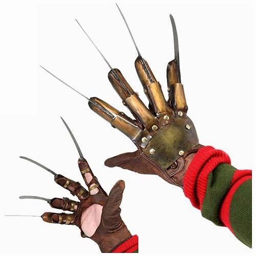 Nightmare on Elm Street 3 Dream Warriors Freddy Krueger Glove Prop Replica Mystical Party