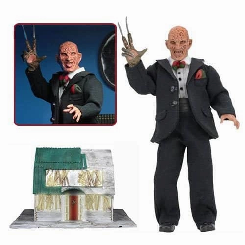 Nightmare on Elm Street Part 3 ?C 8?? Clothed Action Figure ?C Tuxedo Freddy Wicked Ornaments