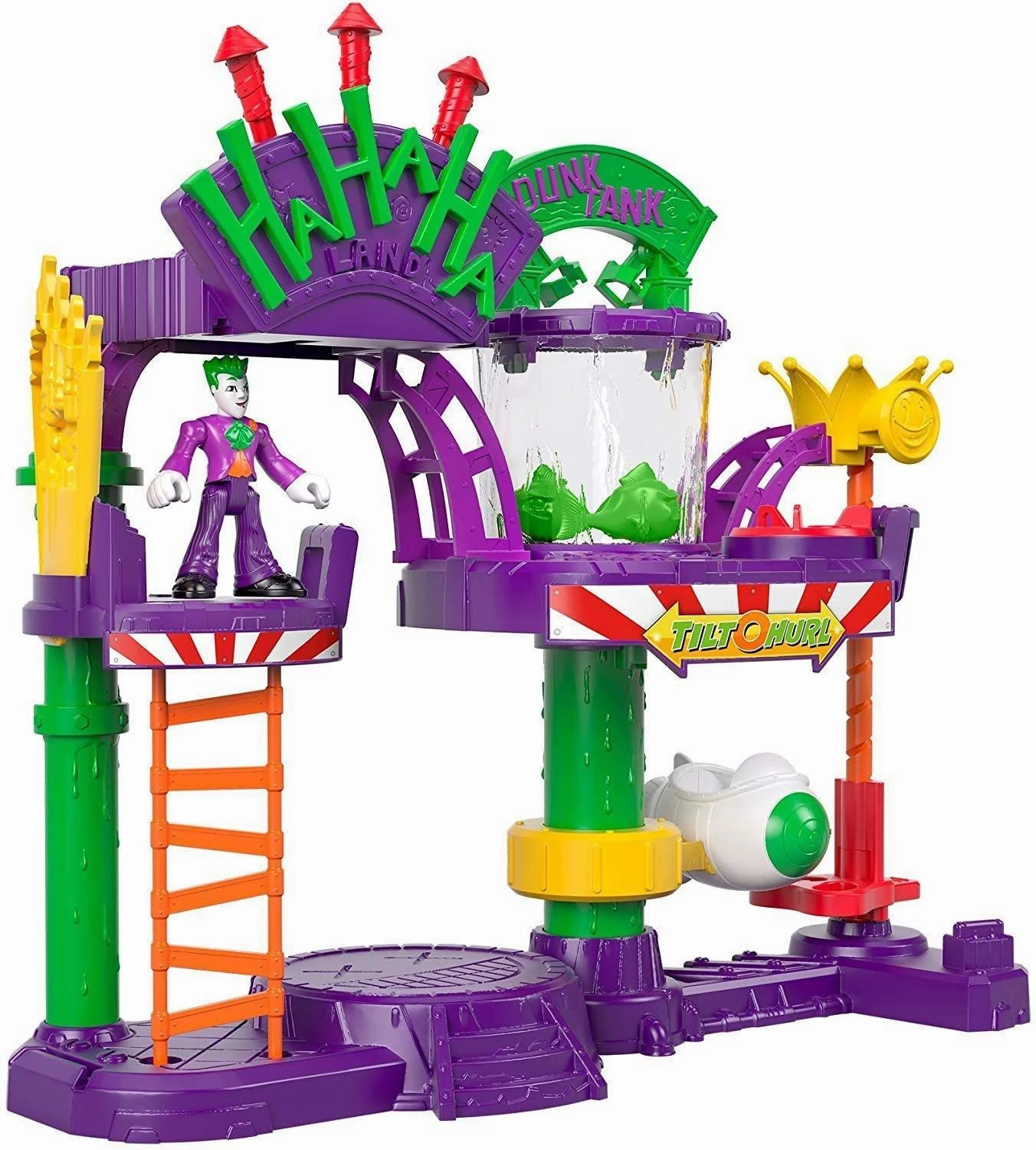 Imaginext DC Super Friends The Joker Laff Factory Playset Hot Release Standard Practice