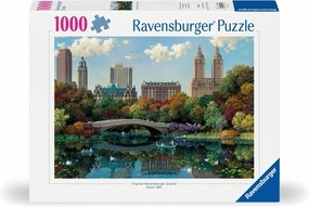 Peace Find Brain Exercise NY Central Park, Bow Bridge 1000pc Puzzle