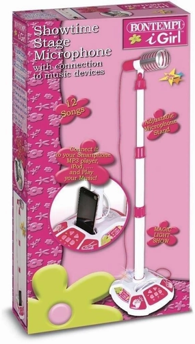 Fashion Designer Skill Ceiling BONTEMPI 404271 Stage Microphone Playset - Pink
