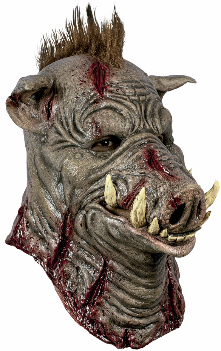 Oktober Studios - Wild Boar Latex Mask Spooky Crafts Creepy Crafts