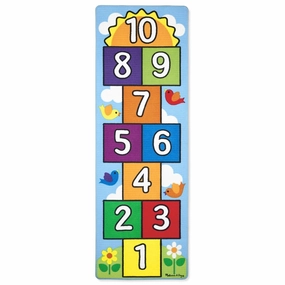 Melissa & Doug 19402 Hop & Count Hopscotch Rug Unlimited Possibilities Limited Stock