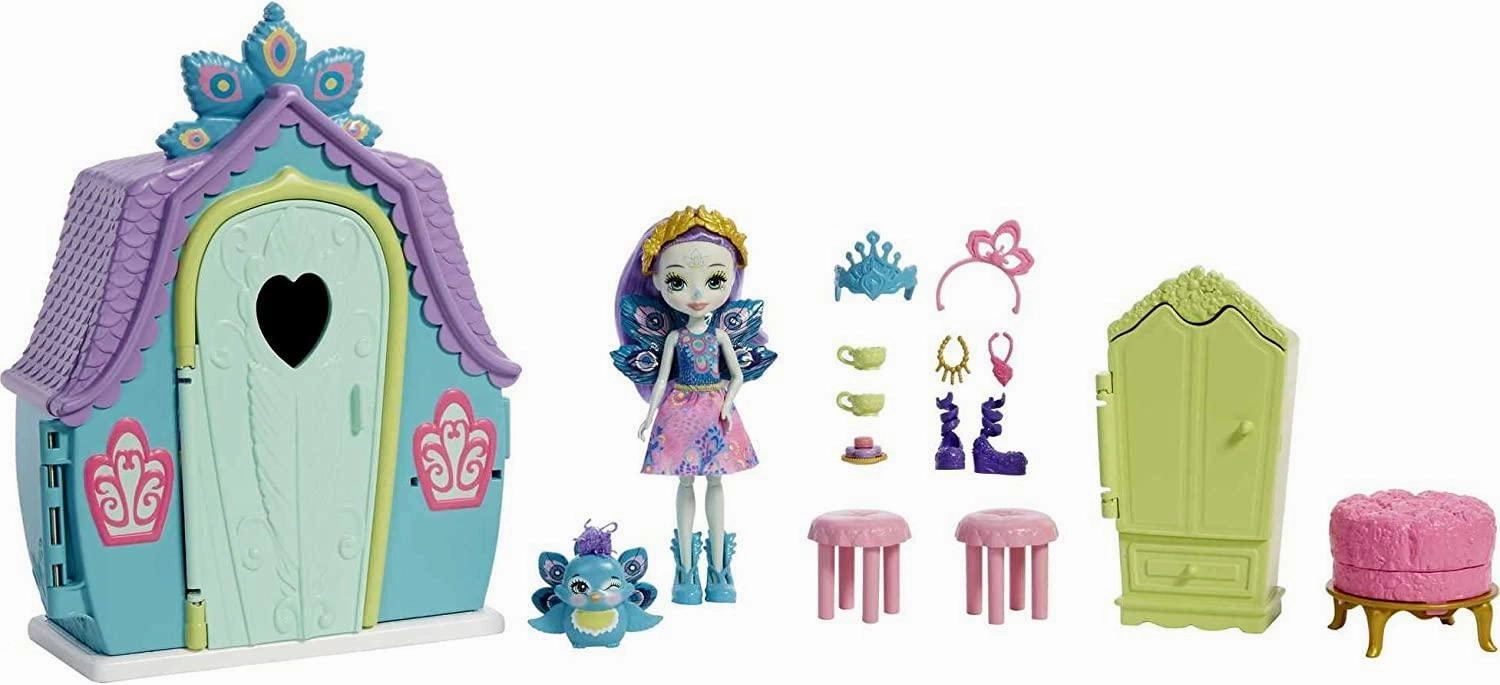 Enchantimals Patter Peacock Cottage with Accessories Codex Entries Final Evolution