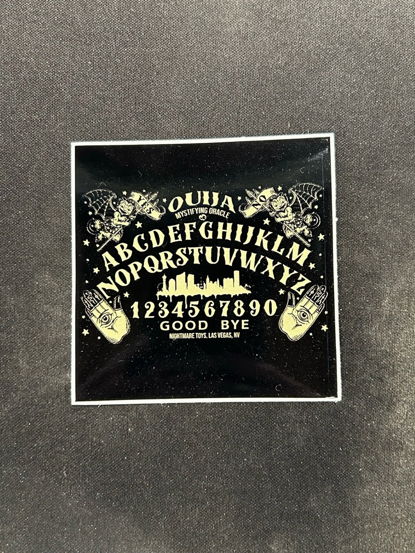 Playful Displays Ouija Board Sticker
