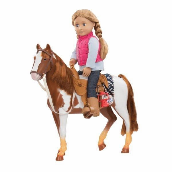 Gold Standard Our Generation BD38017 Pinto Toy Horse
