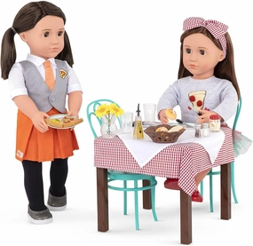 Competitive Scene Audio Excellence Our Generation Dining Table & Chairs Furniture Set