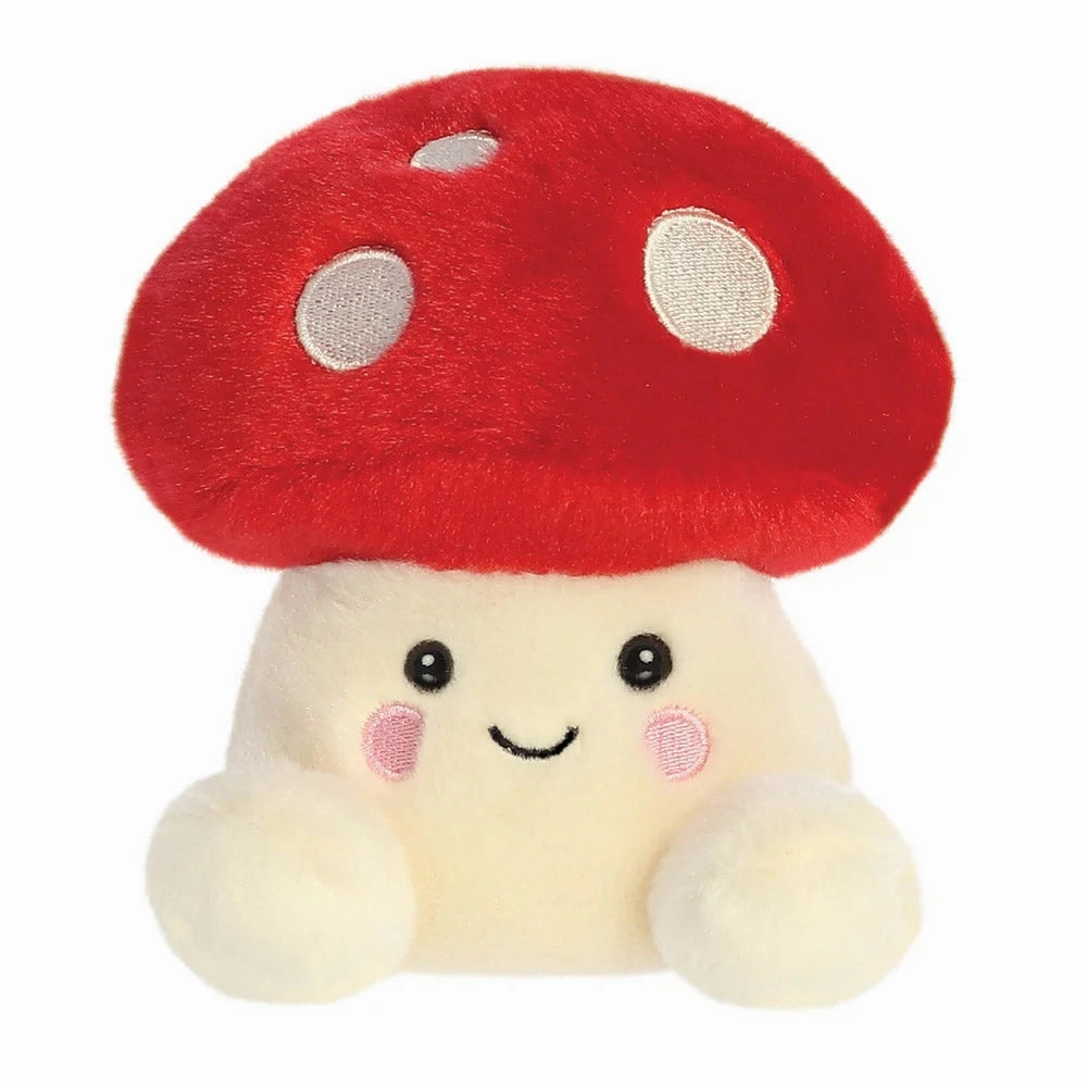 Palm Pals Amanita Mushroom 5-inch Soft Toy Small Varmint Hidden Circle