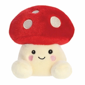Palm Pals Amanita Mushroom 5-inch Soft Toy Small Varmint Hidden Circle