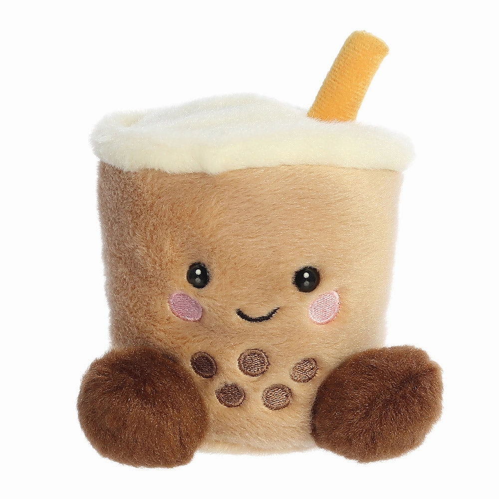 Palm Pals Milky Tea Boba 5-inch Soft Toy Mini Attache