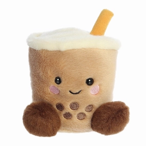 Palm Pals Milky Tea Boba 5-inch Soft Toy Mini Attache