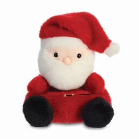 Relaxed Pose Money Saver Palm Pals Santa Claus 13cm Soft Toy