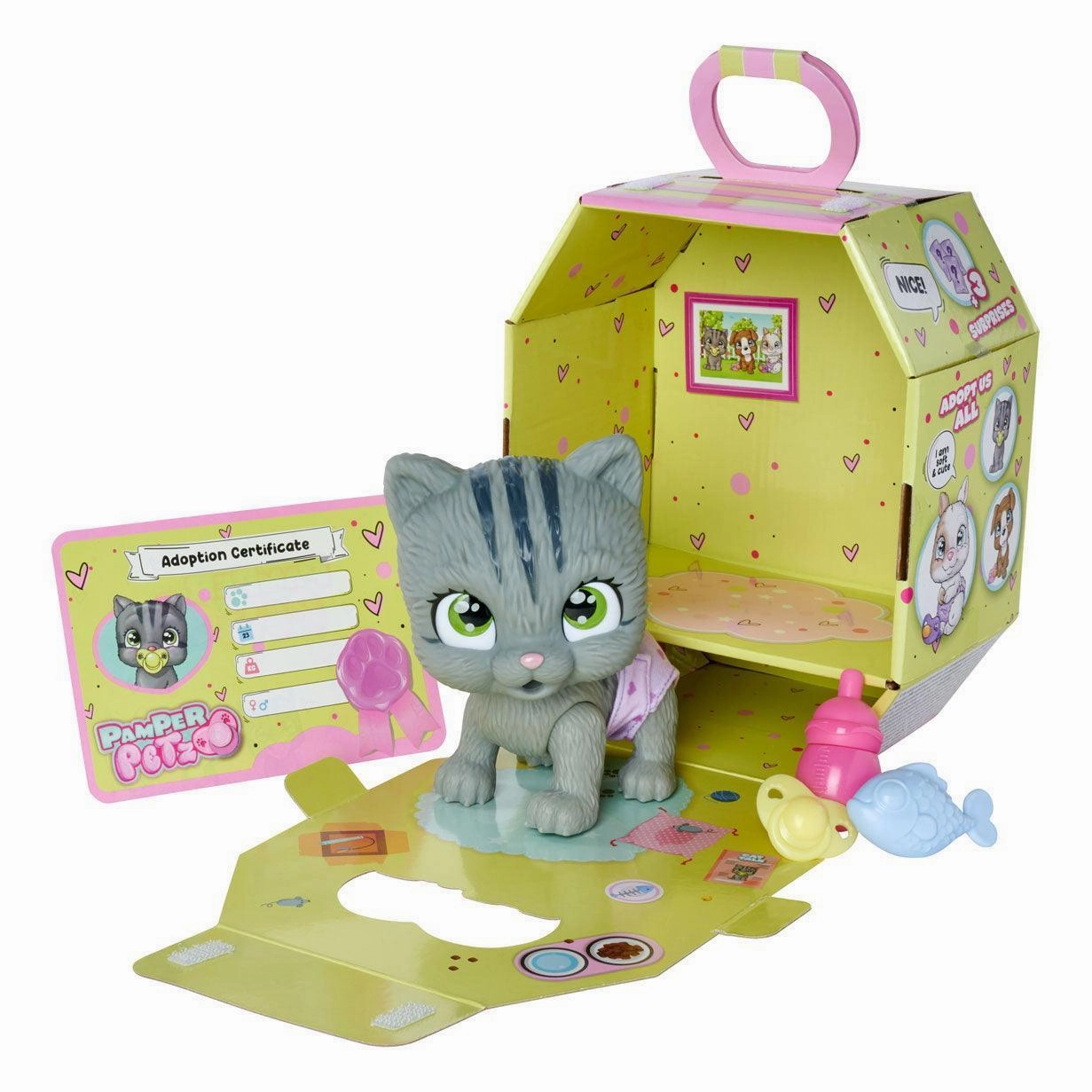 Stable connection Pamper Petz Cat Toy Figure
