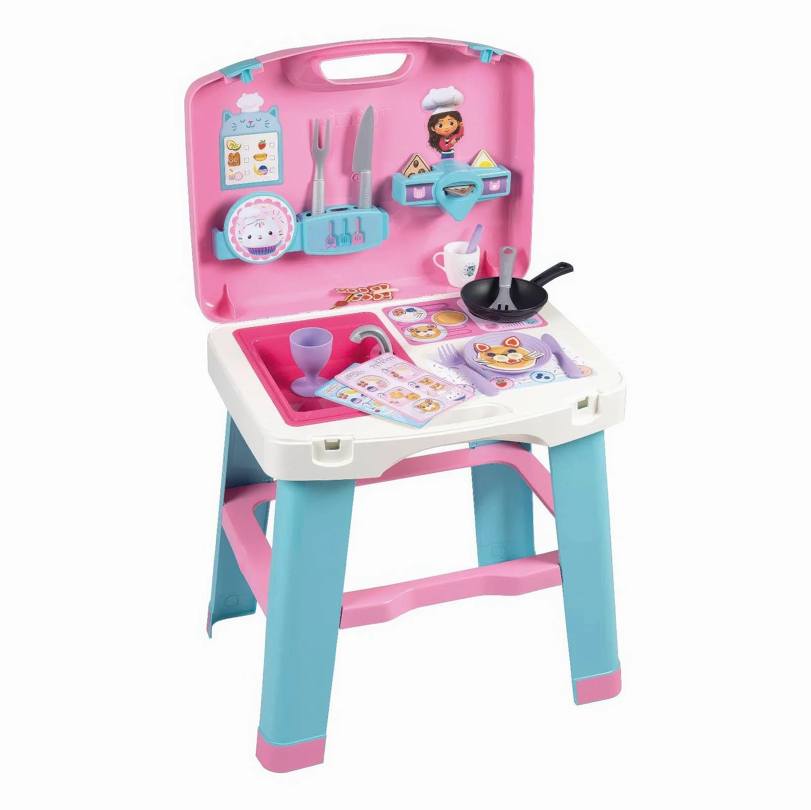 Tournament Legal Gabby's Dollhouse Play Kitchen in Suitcase