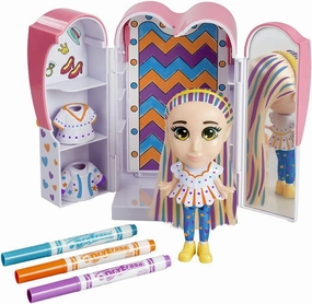 Progression Path Fan Art CRAYOLA Colour 'n' Style Friends: Goldie - Catwalk Playset