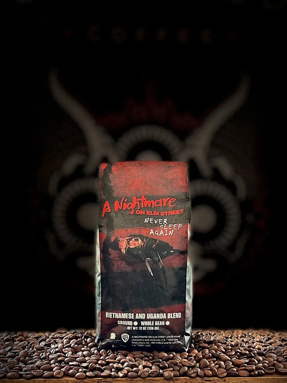 Dead Sled Coffee - A Nightmare On Elm Street Ground Coffee Mysterious Decor Monster Designs