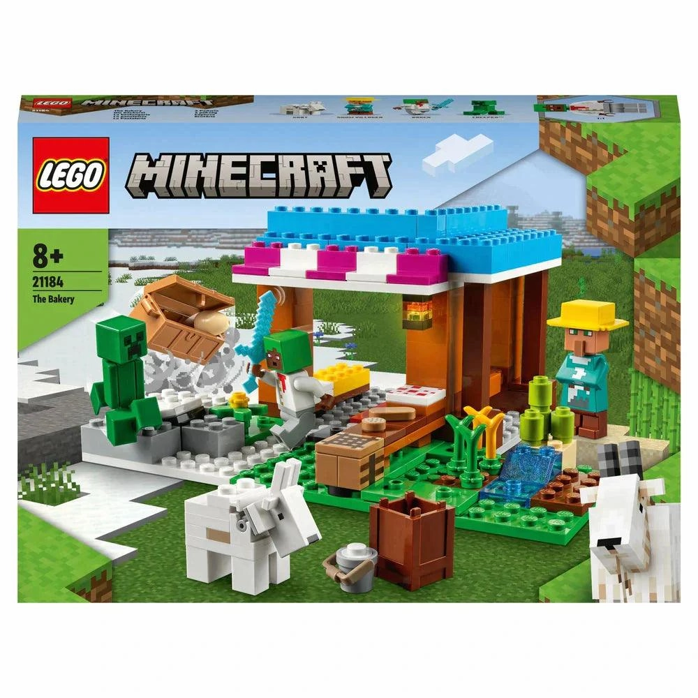 Early Preview LEGO MINECRAFT 21184 The Bakery Village Toy with Figures