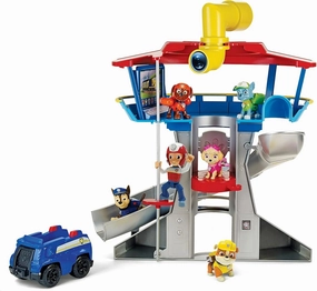 PAW Patrol Headquarters with Chase and His Vehicle Diamond Rank