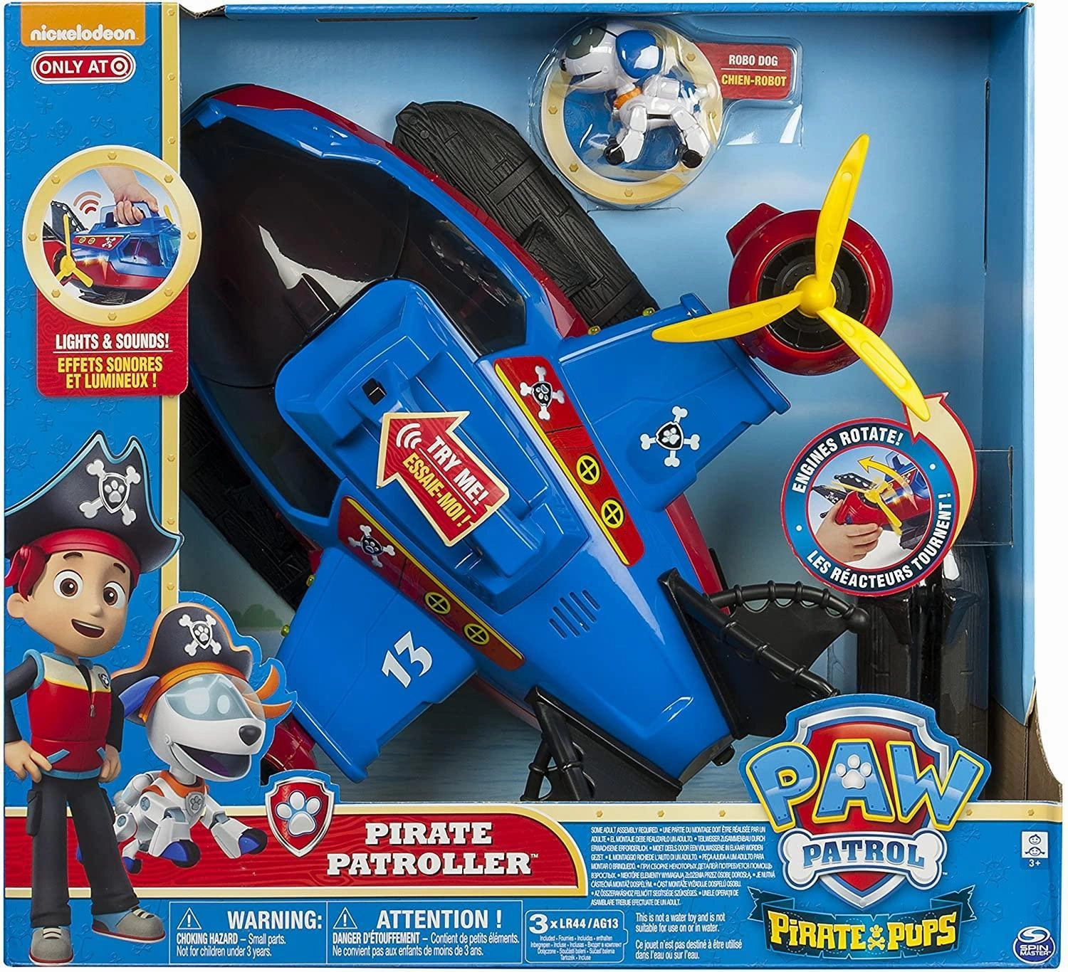 Annually Uncommon PAW Patrol Pirate Pups Pirate Patroller Vehicle Playset
