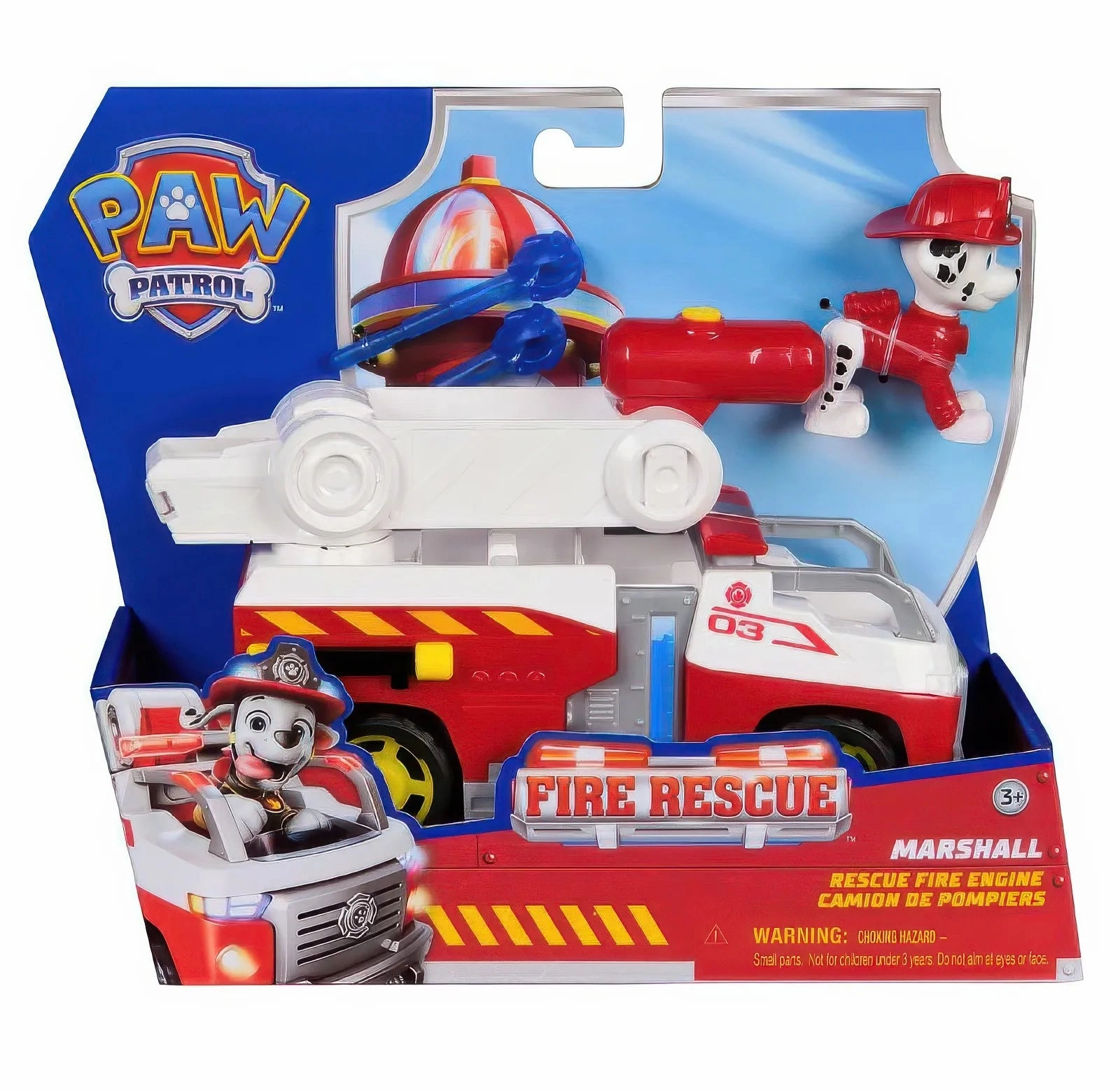 PAW Patrol Rescue Fire Engine - Marshall All Unlocks Uncounted Supply