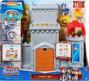PAW Patrol Rescue Knights Castle HQ Transforming Playset One Hundred Percent Destructible Environment