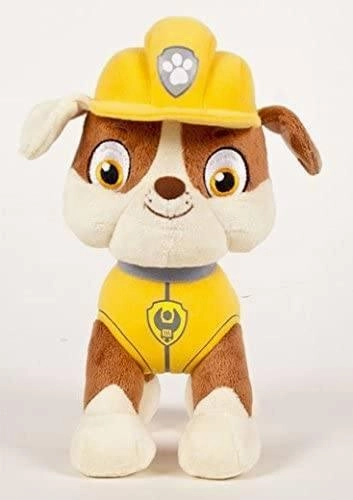 PAW Patrol Rubble Soft Toy 30 cm Tall Stature Mini Star
