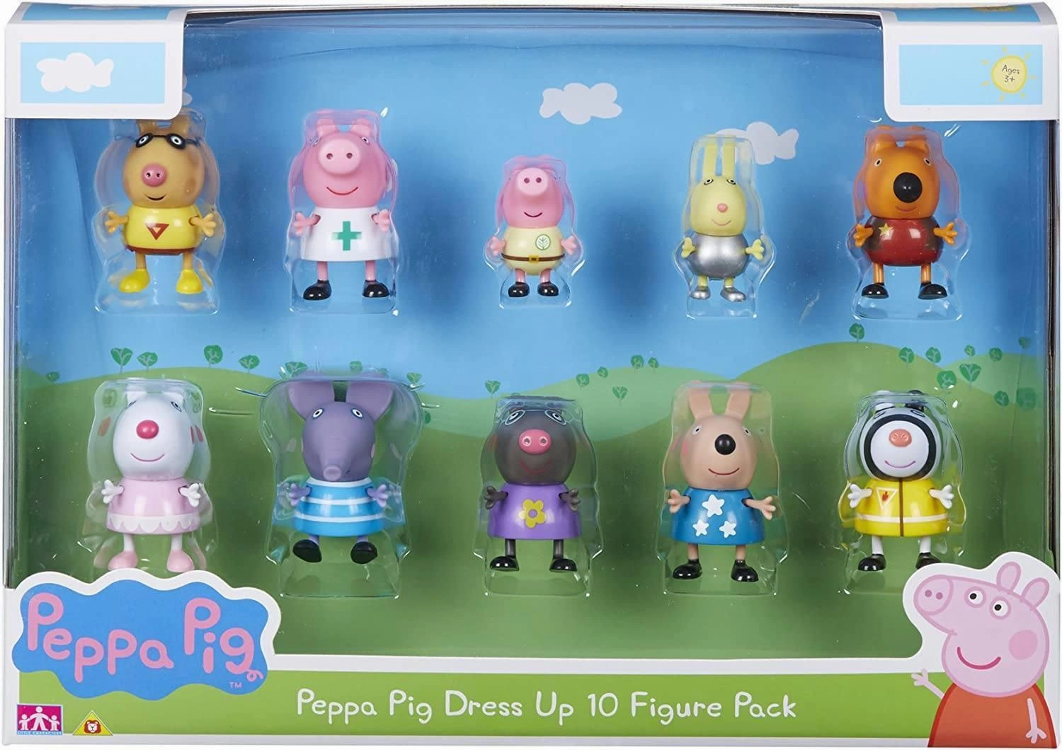 All Unlocks Procedural Animation Peppa Pig Dress-Up 10 Figure Pack