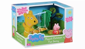 Chat Interaction Normal Affair Peppa Pig Outdoor Fun Swing Playset